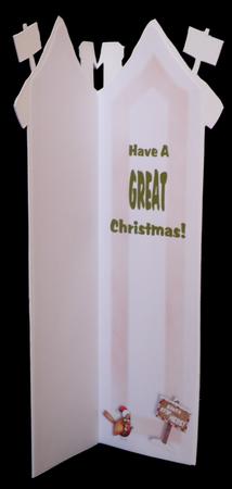 Long Tall Alley Large Dl Insert - Pink House by Suzi Cooper
