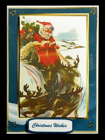 All in a Rush Santas on His Way  by Suzi Cooper