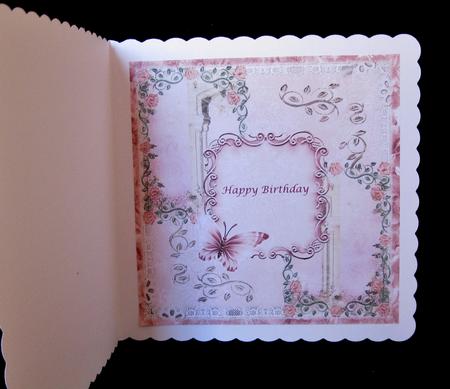 Insert to Compliment Carnations 8x8 Topper by Suzi Cooper