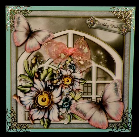 Moonlit Flowers & Trellis by Suzi Cooper