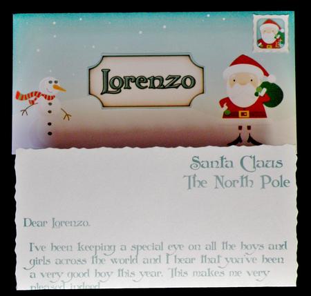A Letter from Santa (lorenzo) by Suzi Cooper