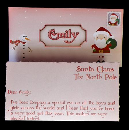 A Letter from Santa (emily) by Suzi Cooper