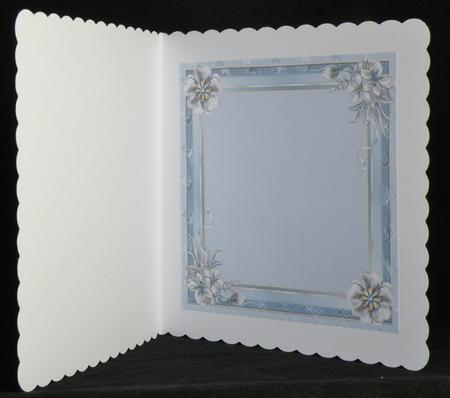 8 in Insert in Blue by Suzi Cooper