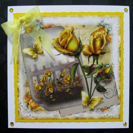 The Yellow Rose Garden Letters by Suzi Cooper