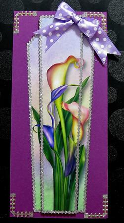 Art Deco Large Dl - Easter Callas by Suzi Cooper