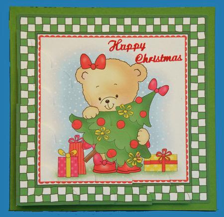 Rosie's Xmas Tree Scallop Corner Side Stacker Topper by Suzi Cooper