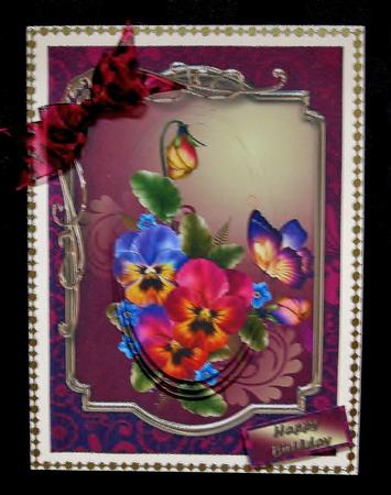 Springtime Pansies by Suzi Cooper