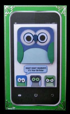The Blue Owl 'app' by Suzi Cooper