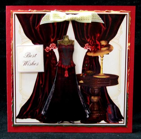 The Dressing Room Card Topper by Suzi Cooper