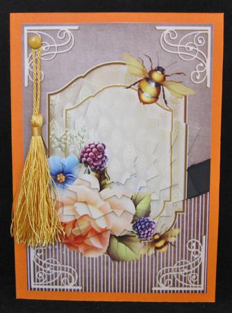 Peach Rose Starburst Pyramage by Suzi Cooper