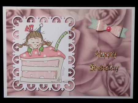 A4 Background Roses by Suzi Cooper