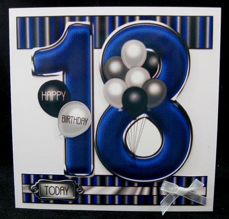 I Card Front Male Age 18 by Suzi Cooper