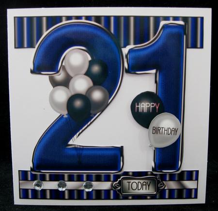 I Card Front Age 21 Male by Suzi Cooper