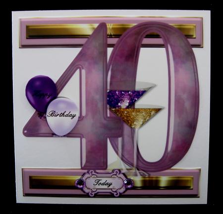 I Card Front Age 40 Female by Suzi Cooper