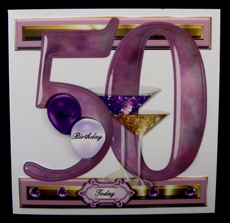 I Card Front Age 50 Female by Suzi Cooper
