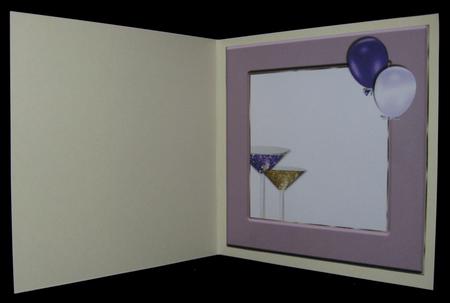 I Card Insert Ages Female Lilac by Suzi Cooper