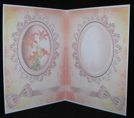 Stargazer Lily Floral Cameo Insert by Suzi Cooper