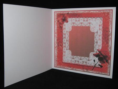 Insert to Compliment the Red Rose by Suzi Cooper
