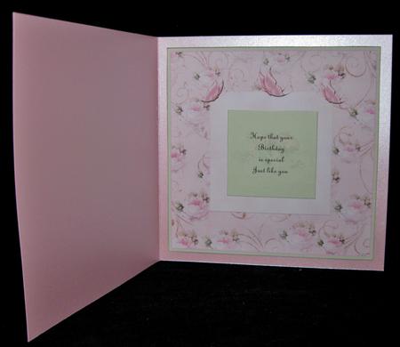Watering Can, Flowers and Butterflies Insert by Suzi Cooper