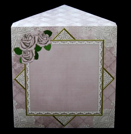 Shoe Fairy Lilac Rose 6inch Diamond Envelope Mini Kit by Suzi Cooper