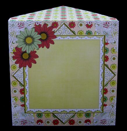 Retro Daisy1 6inch Diamond Envelope Mini Kit by Suzi Cooper