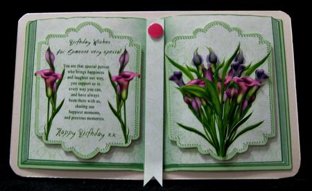 Lily Open Book Floral Mini Kit by Suzi Cooper