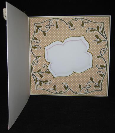 Vintage Tea Dotty Fancy 7in x 7in Square Insert Panel Sheet by Suzi Cooper
