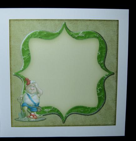 8x8 the Gardening Gnome Mini Kit Insert by Suzi Cooper