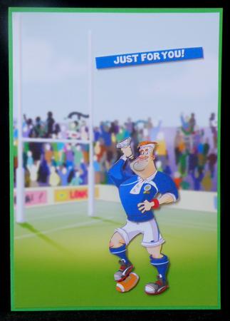 Rugby Dude Scotland Kit. by Suzi Cooper