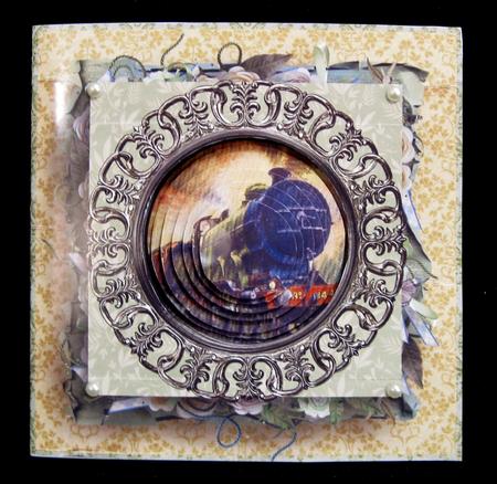 Flying Scotsman Circle Pyramid Pop Through Mini Kit by Suzi Cooper