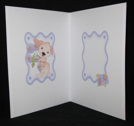 Hoppy Birthday Mum Lavender Insert by Suzi Cooper