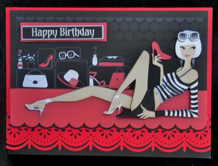 Girly Heaven Decoupage by Suzi Cooper