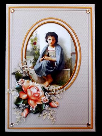 The Little Knitter Quick Card by Suzi Cooper