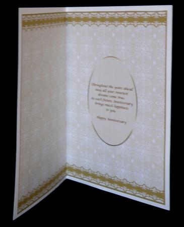Patterned Anniversary Insert by Suzi Cooper