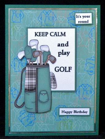 Keep Calm and Play Golf by Suzi Cooper