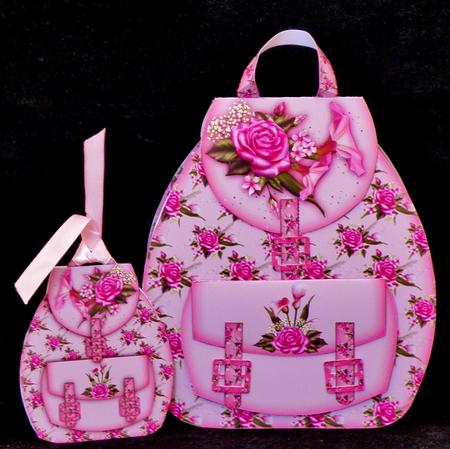 Fragrant Rose Ladies or Young Adults Backpack Kit by Suzi Cooper