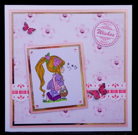 Ascot Belle Backing Paper 2 by Suzi Cooper