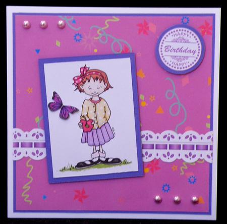 Confetti Background 18 (light Purple) by Suzi Cooper