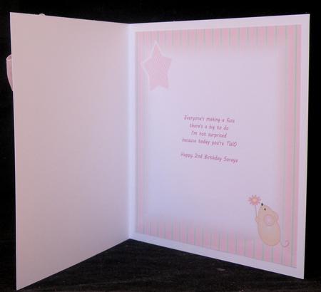 Bella with Flowers Insert by Suzi Cooper