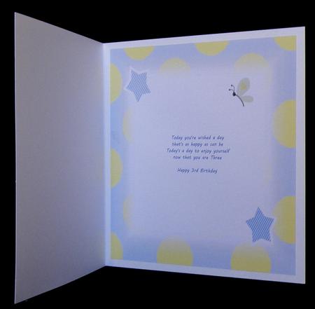 Birthday Bear Inserts by Suzi Cooper
