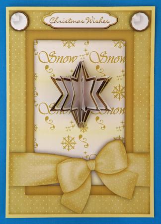 3D Star and Card Front by Suzi Cooper
