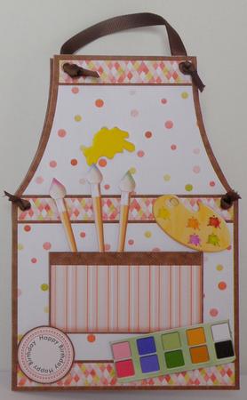 Artist Apron Tent Card Mini Kit by Suzi Cooper