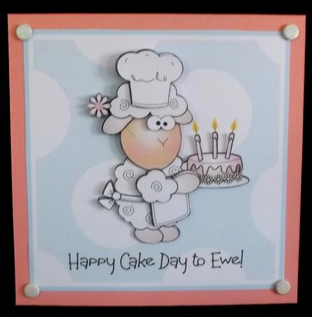 Happy Cake Day to Ewe by Suzi Cooper