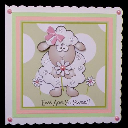 Ewe Are So Sweet Birthday Card by Suzi Cooper