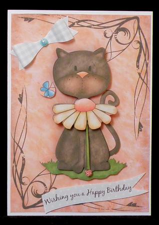 Katz 2, A5 Step by Step Card by Suzi Cooper