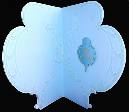 Summer Breeze - Art Deco Frame Shaped Insert by Suzi Cooper
