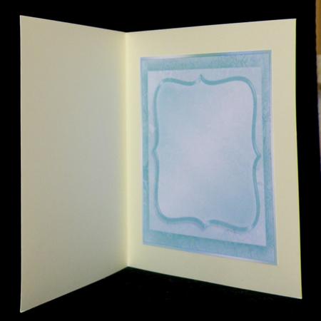 8x8 Aqua Incert by Suzi Cooper