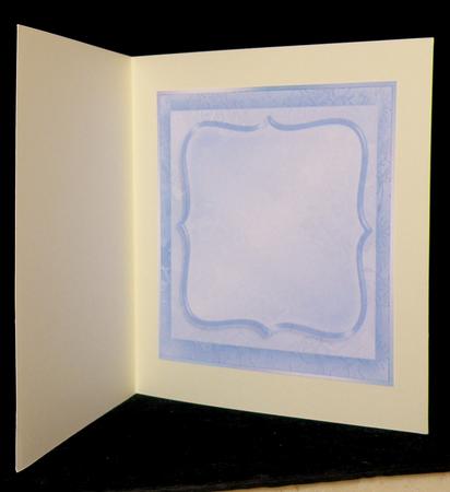 8x8 Baby Blue Incert by Suzi Cooper