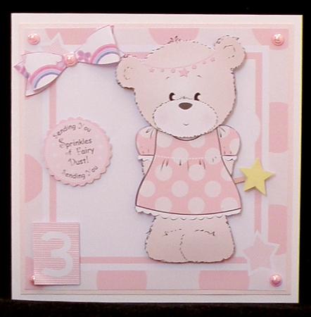 Fairy Bella Teddy Topper Mini Kit by Suzi Cooper