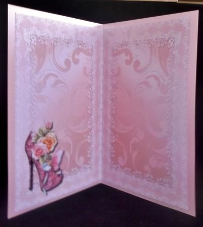 Insert Lace Shoes & Glowing Roses by Suzi Cooper